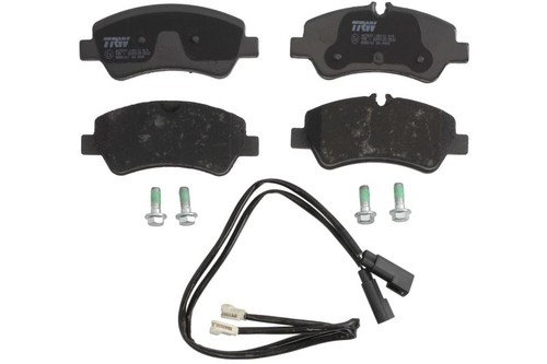 Brake pads set - right, fits