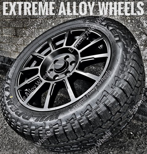 Stealth alloy wheels fit - 18",