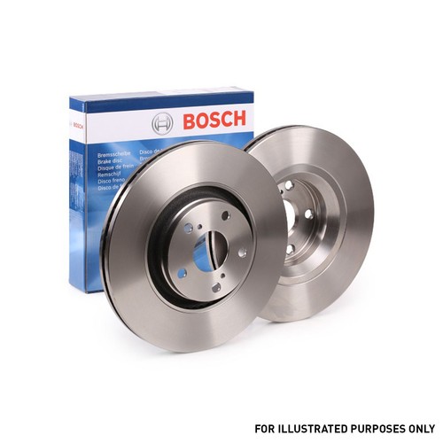 Rear brake disc - rear, pair