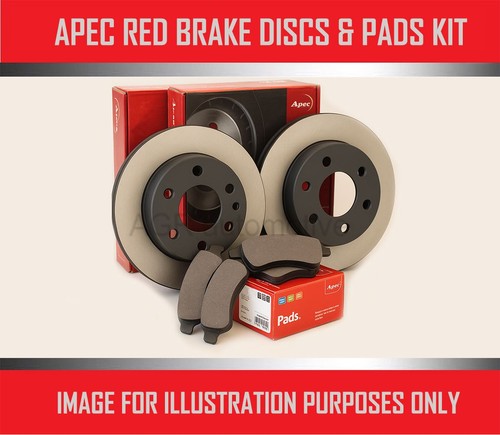 Discs and pads kit rear - kit, apec