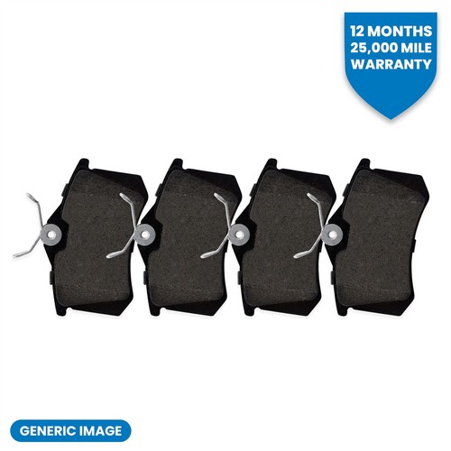 Rear brake pad set for - pad, disc