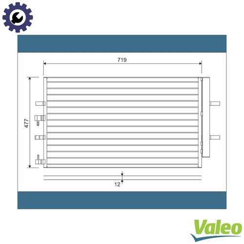 Condenser air conditioning - air,