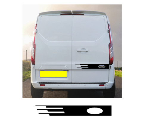 Rear door decal graphics - decal,