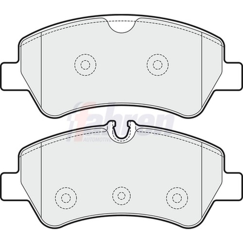 Brake pads for ford transit - brake,