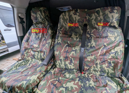 Drybutt van set camo green - van,