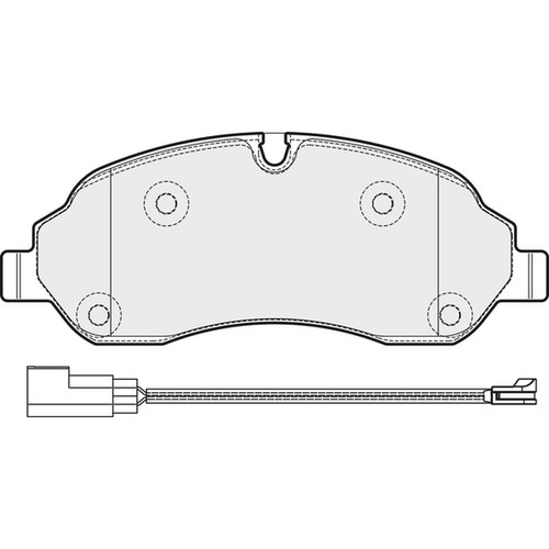 Brake pads set for - pads,