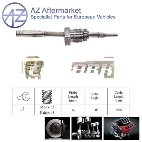 Exhaust gas temperature - exhaust, sensor